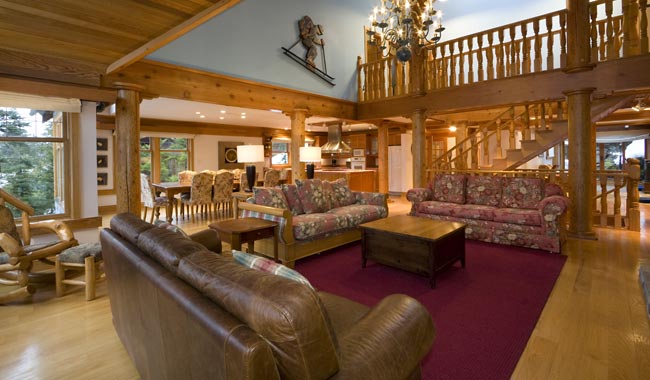 luxury log cabins Canada