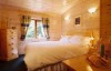 log cabin bedrooms