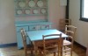 woodland cabin dining