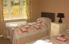 welsh cabin twin bedroom