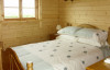 yorkshire log cabin bedroom