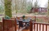 troutbeck log cabin veranda