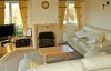 Alpine log cabin lounge