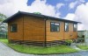 wales log cabin outside