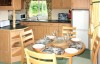 welsh log cabin kitchen