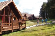 Redwood Lodge at Eastcott Lodges in the Tamar Valley
