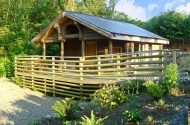 Little Trees Cabin near Marros and Amroth in west Wales