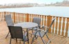 puddle duck lodge lake district veranda view