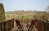 Bramble lodge shropshire balcony
