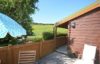 pine cabin croyde devon outside