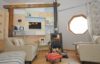 Aurora lodge, Aberaeron wood burner