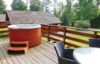 hot tub at conifer lodges