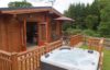 Kingsford Farm Lodges hot tub