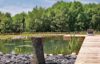 Oasis Lodge Pond sculpture